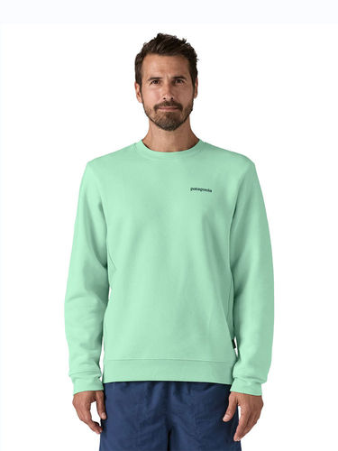 Patagonia Fitz Roy Icon Uprisal Crew Sweatshirt (Rinsed Green)