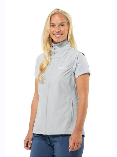 Jack Wolfskin Women's Prelight Vest (Cool Grey)