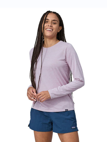 Patagonia Dames L/S Cap Cool Daily Shirt (Foxglove Purple)