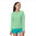 Patagonia Women's L/S Cap Cool Daily Shirt (Rinsed Green - Dark Rinsed Green X-Dye)