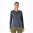 Patagonia Women's L/S Cap Cool Daily Shirt (Smolder Blue - Light Smolder Blue X-Dye)