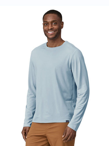 Patagonia Heren L/S Cap Cool Daily Shirt (Fleck Blue)
