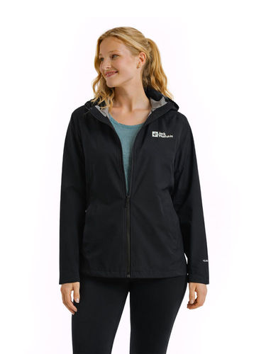 Jack Wolfskin Dames Prelight 2.5L Light Jacket (Black)