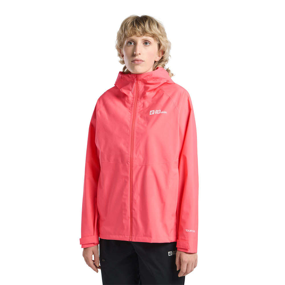 Jack Wolfskin Women's Prelight 2.5L Light Jacket (Sunset Coral)