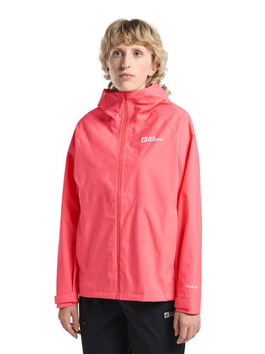 Jack Wolfskin Women's Prelight 2.5L Light Jacket (Sunset Coral)