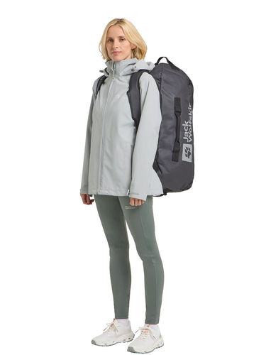 Jack Wolfskin Dames Trailtime 2L Jacket (Cool Grey)