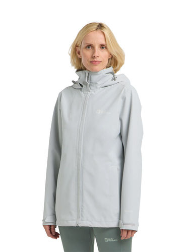 Jack Wolfskin Women's Trailtime 2L Jacket (Cool Grey)