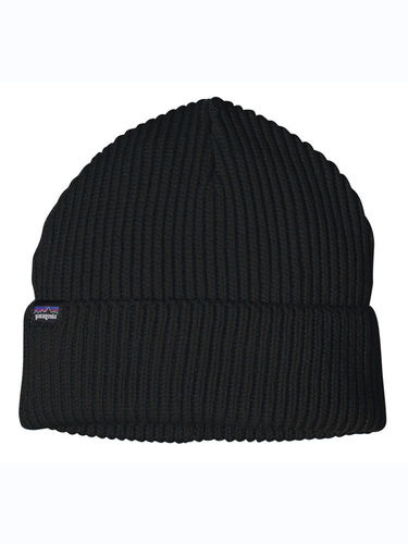 Patagonia Fishermans Rolled Beanie (Black)