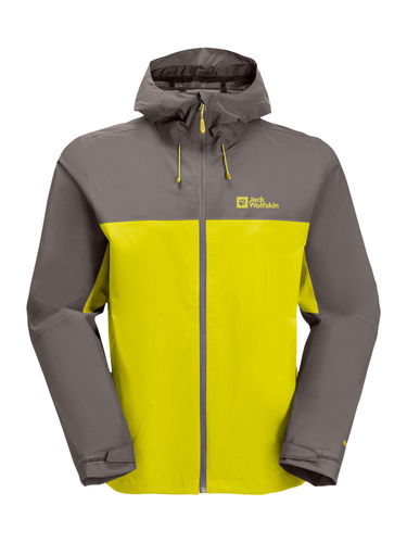 Jack Wolfskin Heren Weiltal 2L Jacket (Chartreuse)