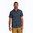 Royal Robbins Heren Amp Lite Printed S/S (Deep Blue Fortuna Pt)