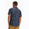 Royal Robbins Heren Amp Lite Printed S/S (Deep Blue Fortuna Pt)
