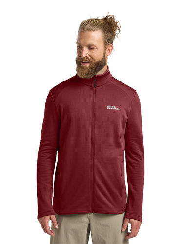 Jack Wolfskin Men's Kolbenberg FZ (Deep Ruby)