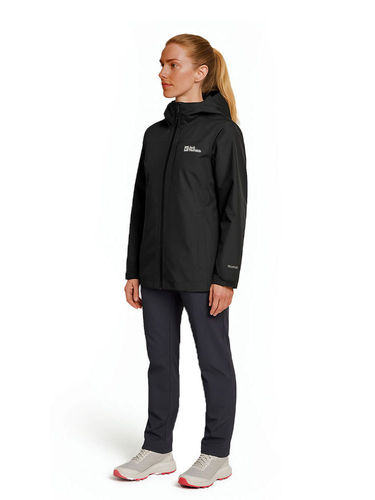 Jack Wolfskin Dames Tempest 2L Jacket (Black)