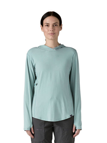 Patagonia Women's Tropic Comfort Natural Hoody (Thermal Blue)
