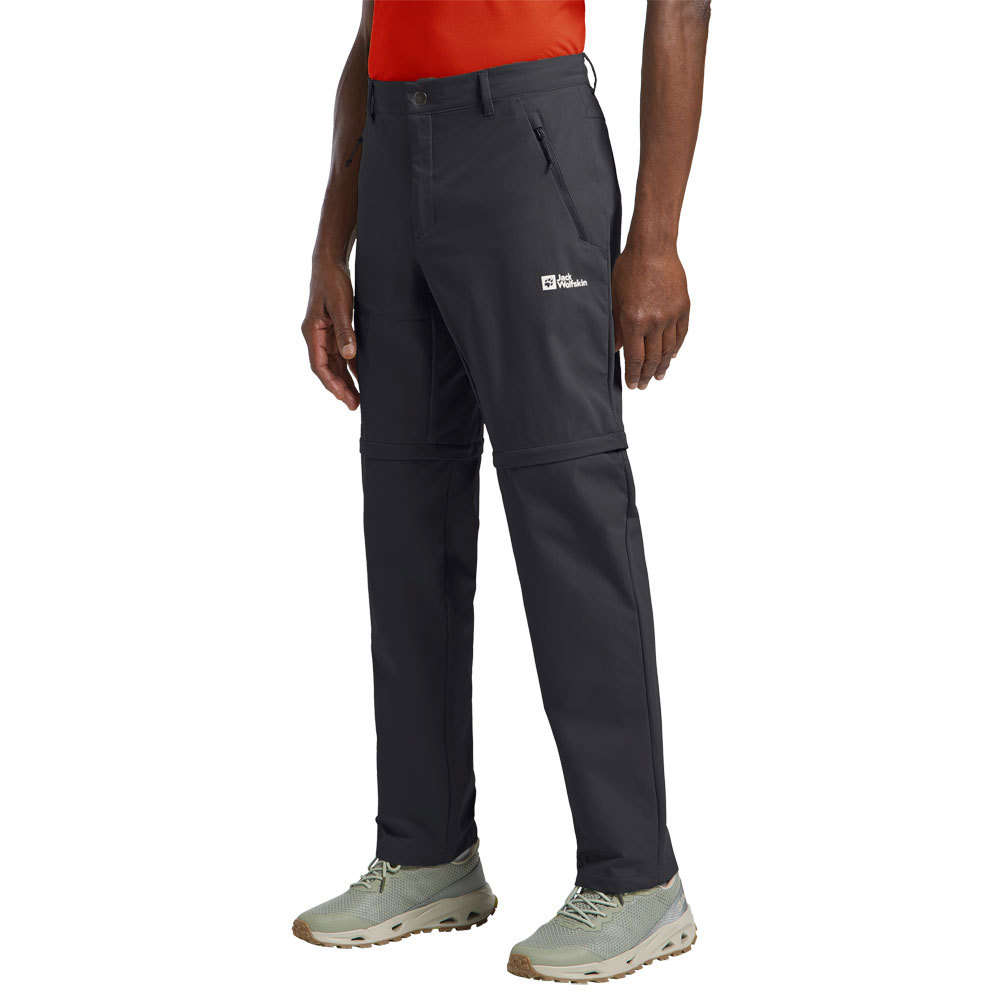 Jack Wolfskin Heren Pico Trail Zip Off Pants (Phantom)