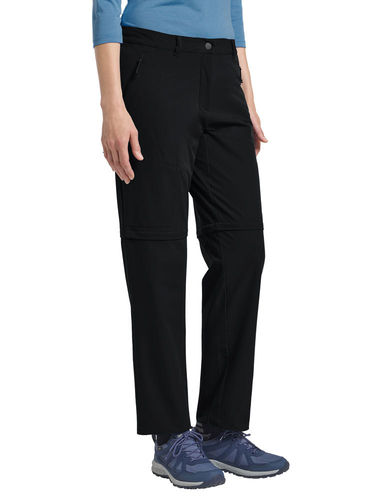 Jack Wolfskin Women's Pico Trail Zip Off Pants (Black)