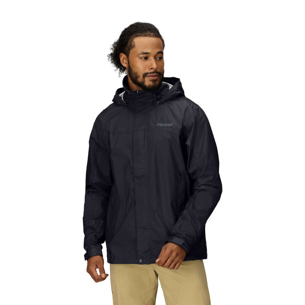 Marmot Men's PreCip Eco Jacket (Black)