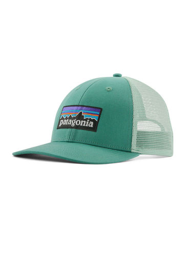 Patagonia P-6 Logo LoPro Trucker Hat (Heartleaf Green)