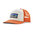 Patagonia P-6 Logo Trucker Hat (White w/Redtail Rust)