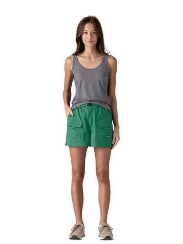Patagonia Dames Outdoor Everyday Shorts (Heartleaf Green)