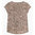 Royal Robbins Dames Featherweight V-Neck Tee (Dark Olive Yarrow Print)