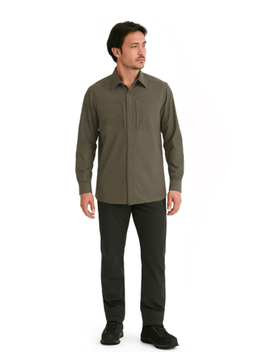 Royal Robbins Heren Expedition III L/S (Everglade)