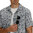 Royal Robbins Heren Camino Pucker S/S (Deep Blue Caledonia Pt)