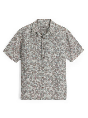 Royal Robbins Heren Camino Pucker S/S (Lion Caledonia Pt)