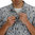 Royal Robbins Men's Camino Pucker S/S (Everglade Fish Pt)