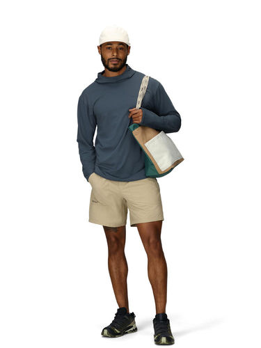 Marmot Heren AirExchange SolarShield Hoody LS (Thunderhead)