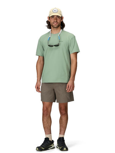 Marmot Men's AirExchange SolarShield SS Crew (Agate Green)