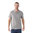 Smartwool Men Short Sleeve Polo (Light Gray Heather)