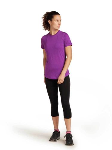 Icebreaker Dames Merino Blend 125 Cool-Lite™ Sphere SS Tee (Passion)