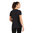 Icebreaker Dames Merino 150 Tech Lite SS Scoop Tee IB Wordmark (Black)