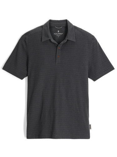 Royal Robbins Heren Vacationer Polo (Asphalt Stripe)