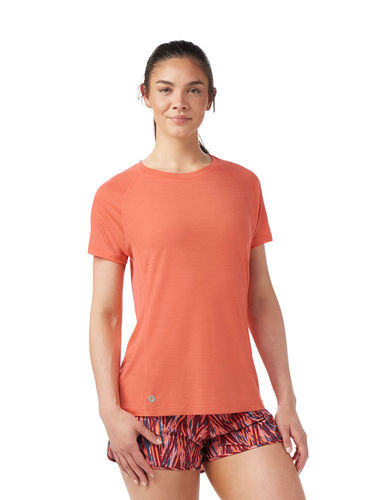Smartwool Women Active Ultralite Short Sleeve (Coral Reef)