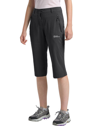 Jack Wolfskin Dames Hikeout 3/4 Pants (Black)