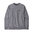Patagonia Fitz Roy Icon Uprisal Crew Sweatshirt (Gravel Heather)