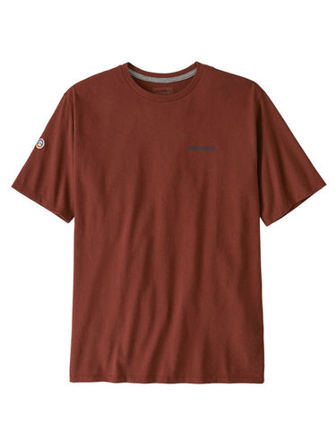 Patagonia Fitz Roy Icon Responsibili-Tee (Dried Vanilla)