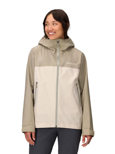 Marmot Dames Minimalist Pertex Jacket (Shale Grey/ Birch Bark)