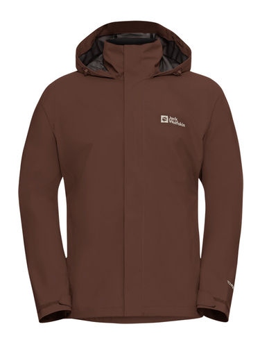Jack Wolfskin Heren Trailtime 2L Jacket (Hot Choc)