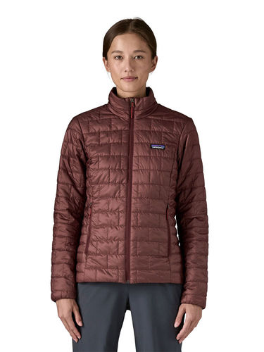 Patagonia Women's Nano Puff Jacket (Dark Ruby)
