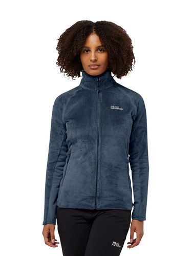 Jack Wolfskin Women's Rotwand Full Zip (Midnight Sky)