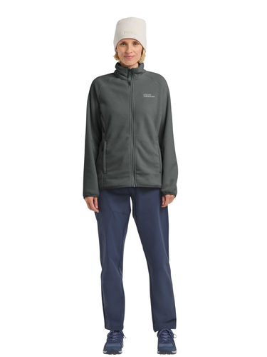 Jack Wolfskin Women's Moonrise Full Zip (Slate Green)