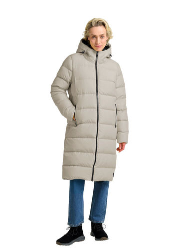 Jack Wolfskin Dames Frozen Palace Coat (Pale Sand)