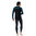 Smartwool Men's Classic Thermal Merino Base Layer Colorblock Crew (Twilight Blue/ Black)
