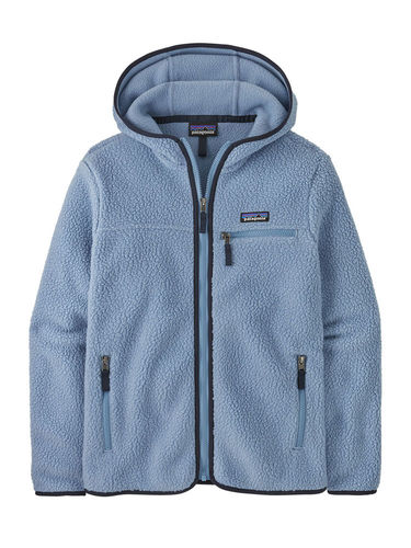 Patagonia Dames Retro Pile Hoody (Barnacle Blue)