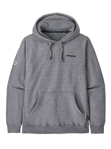 Patagonia Fitz Roy Icon Uprisal Hoody (Gravel Heather)