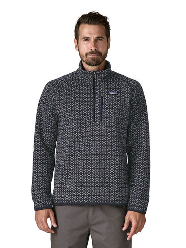 Patagonia Heren Better Sweater 1/4 Zip (Scales: Sunken Blue)