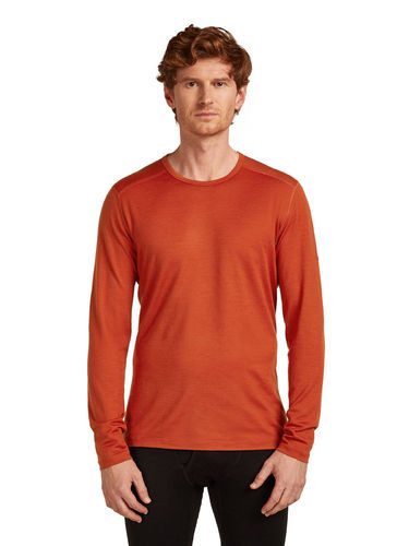Icebreaker Men's 200 Oasis LS Crewe (Agate)